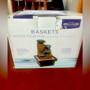 Black and Brown Water Fountain
